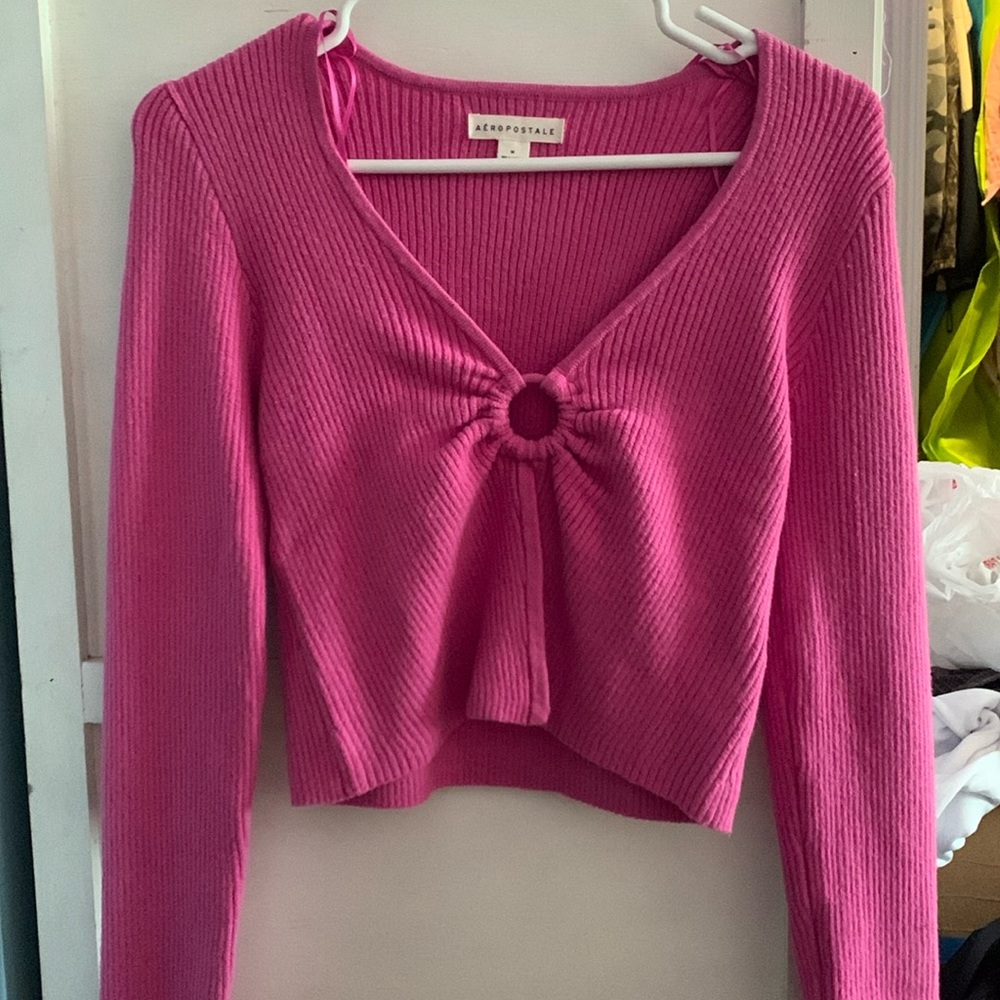 Pink Aeropostale sweater